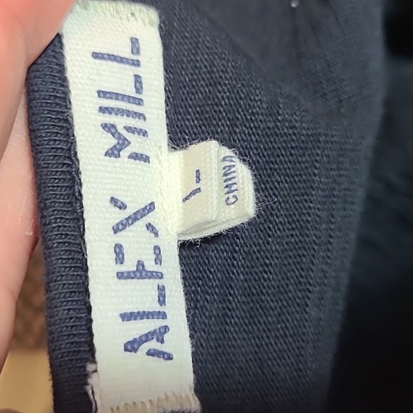 Alex Mill Navy Graphic Button Down Shirt - Picture 6 of 6